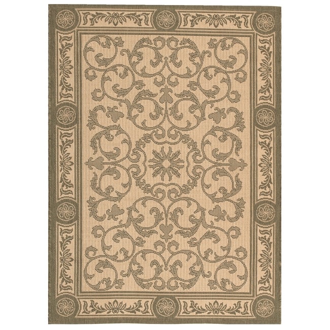 SAFAVIEH Courtyard Asumi Indoor/ Outdoor Waterproof Patio Backyard Rug