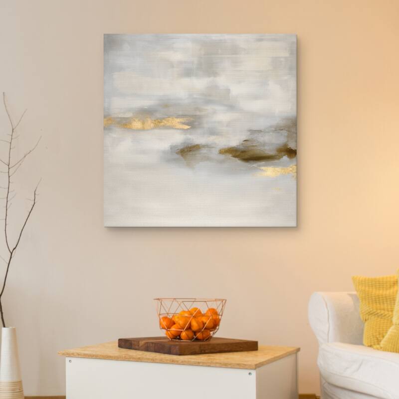 Ethereal with Brown by Rachel Springer Canvas Art Print