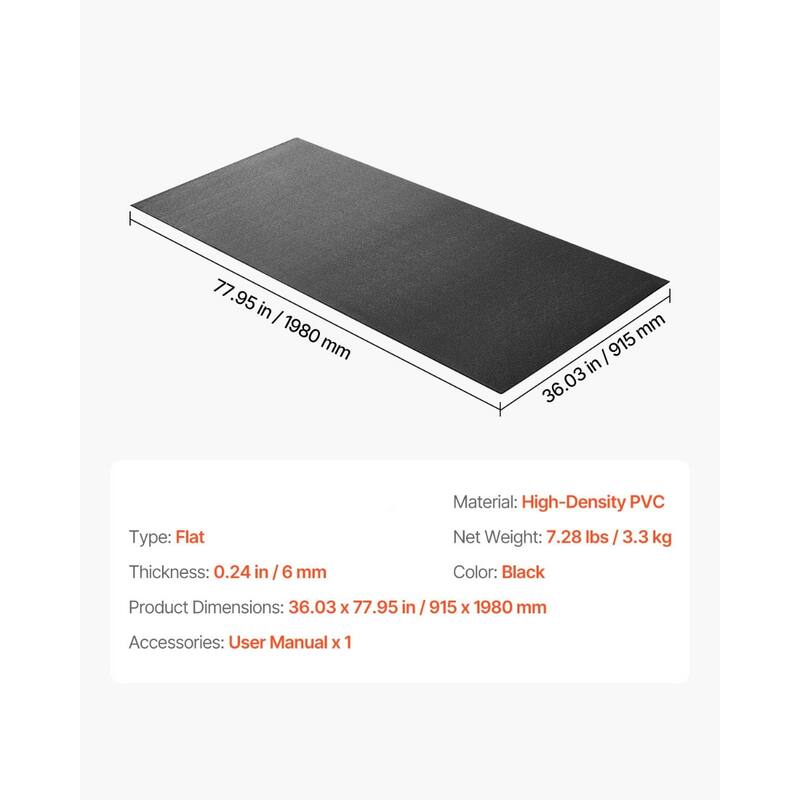 Treadmill Mat for Carpet Floo Exercise Equipment Mat