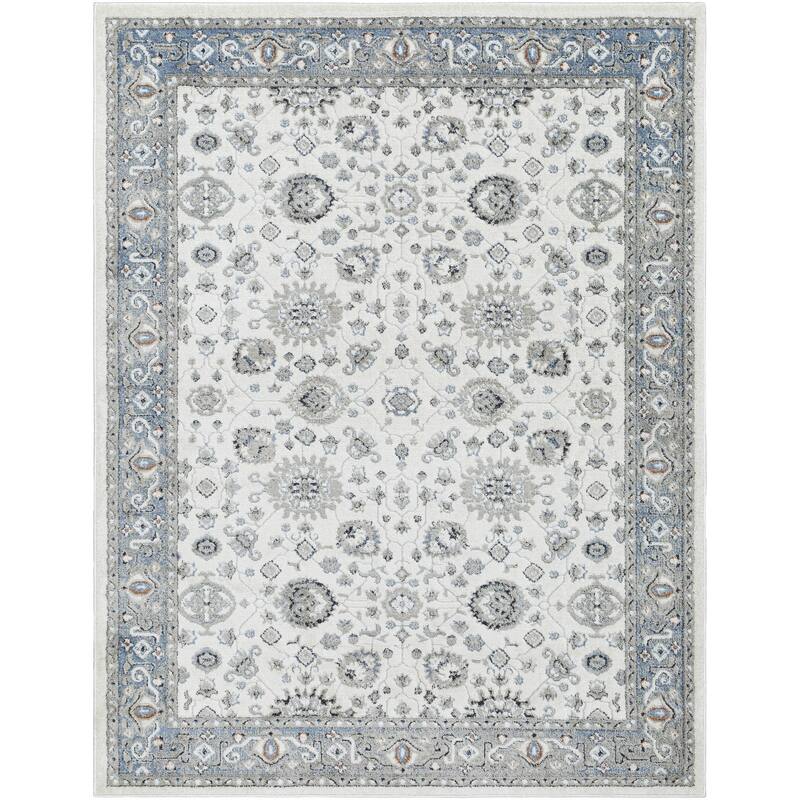 Livabliss Zidane Traditional Border Area Rug