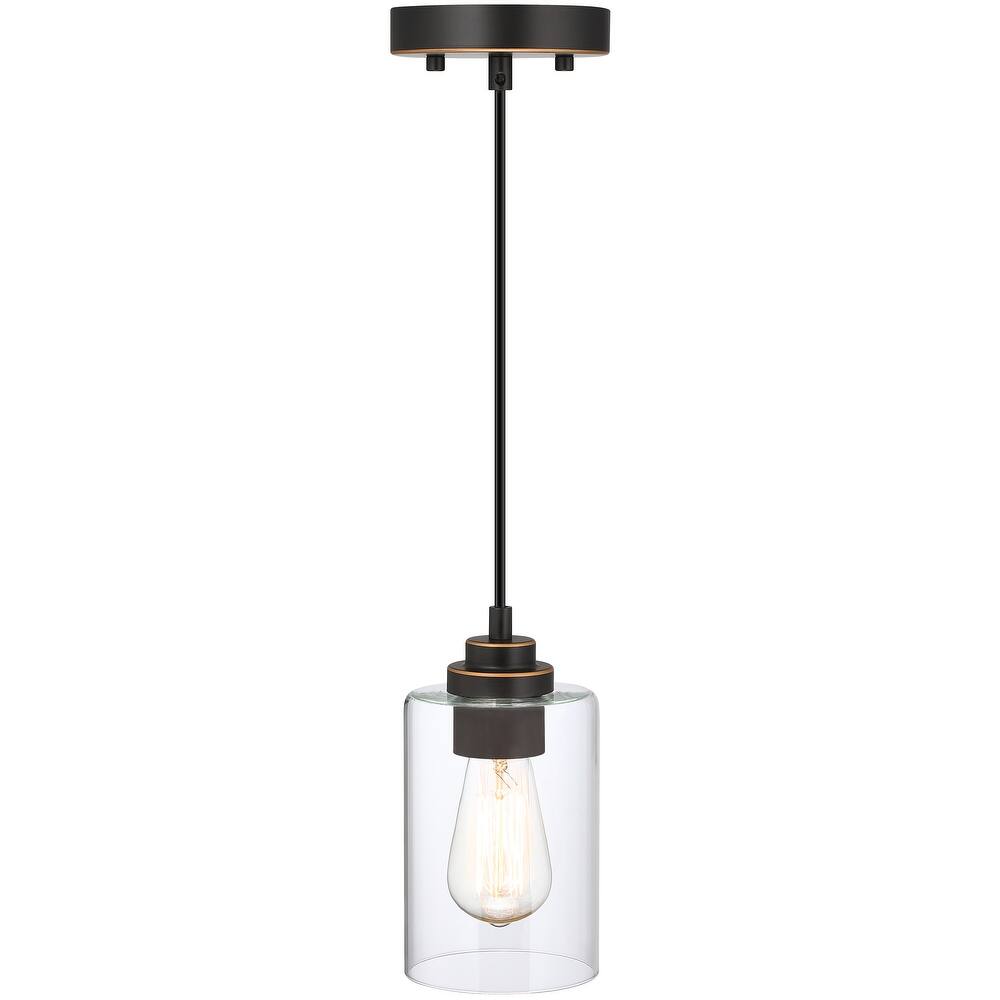 1-Light Pendant - Oil Rubbed Bronze - 4.33"x69.72"