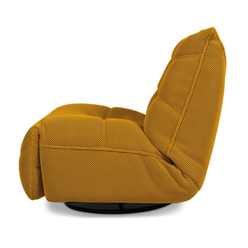 Rearden 35.5" Swivel Glider Manual Recliner Gaming Lounge Chair
