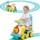 preview thumbnail 31 of 31, 6V Electric Kids Ride On Car Toy Train with 16 Pieces Tracks - 20.3" x 8.5" x 13.6"(L x W x H)