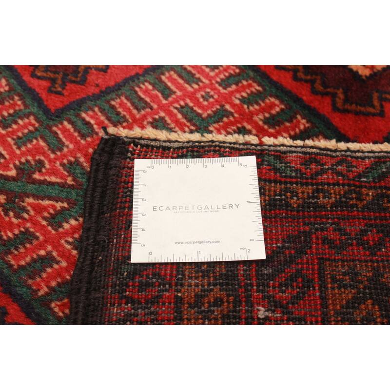 Teimani Red Rug 2'9" x 4'6" - 2'9 x 4'6
