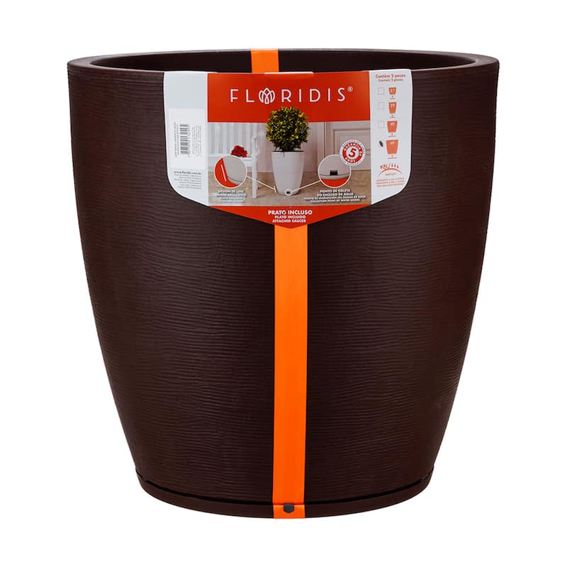 Floridis Amsterdan X-Large Planter Bowl - 21.65 inches high x 21.65 inch diameter