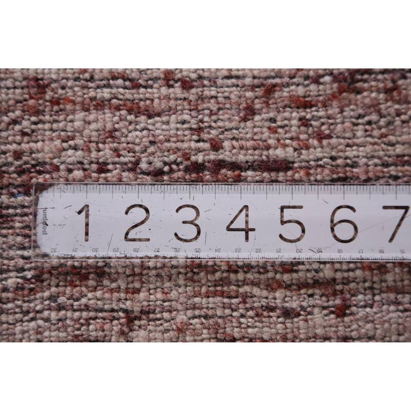 Hand Knotted Oriental 100% Wool Carpet Tribal Animal Pictorial Multi-Colored Gabbeh Area Rug - 10' 8'' X 7' 10''