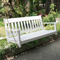 Buy Wood Swings Online At Overstock Our Best Patio Furniture Deals