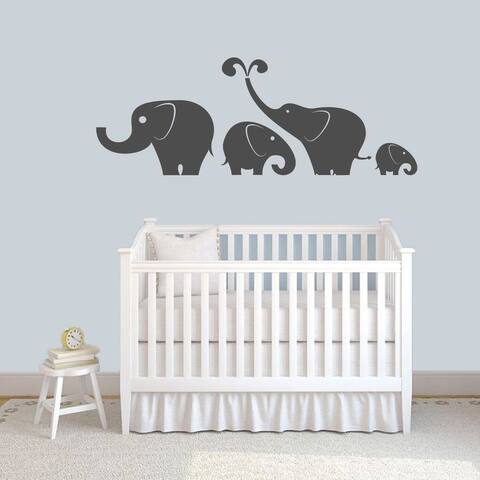 Large Elephant Wall Decal