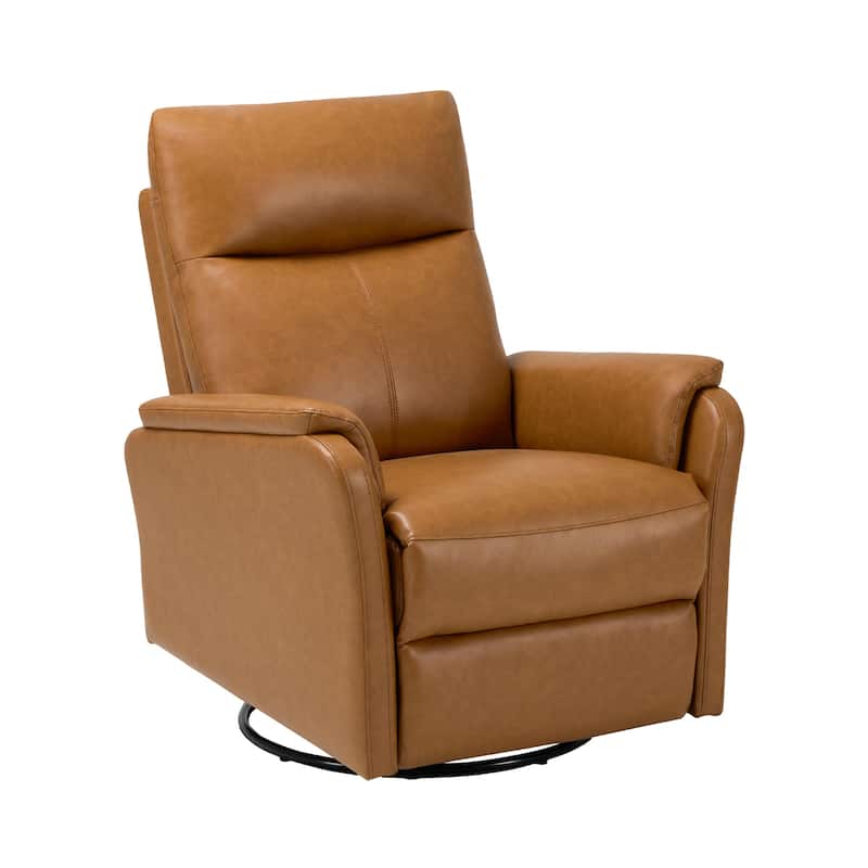 Fabric Recliner Sofa Chair Swivel Rocking Footrest-Single Seat for Living Room