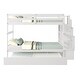 preview thumbnail 8 of 12, Twin over Twin Bunk Bed With Trundle, Stairway Storage Function, White