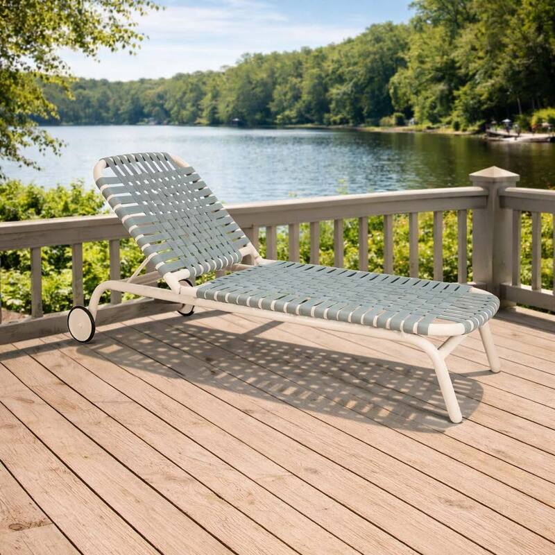 Holsen Adjustable Chaise Lounge - N/A