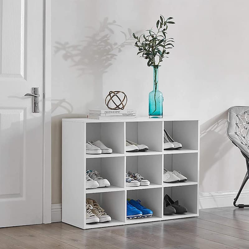 Yak About It® My Shoes Need a Home Cubby - White by DormCo