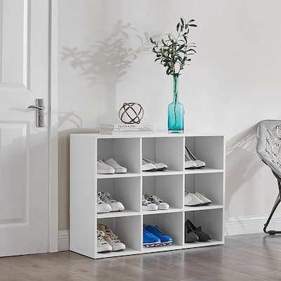Yak About It® My Shoes Need a Home Cubby - White by DormCo