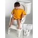 preview thumbnail 2 of 1, Freedom Trainer, Folding Toilet Seat Reducer and Step Ladder