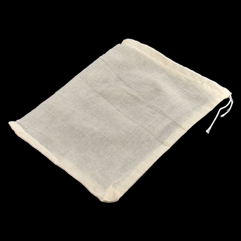 Cloth Empty Spice Powder Soup Filter Bag 16cm x 13cm 10 Pcs Beige - 6.3" x 5"(L*W)