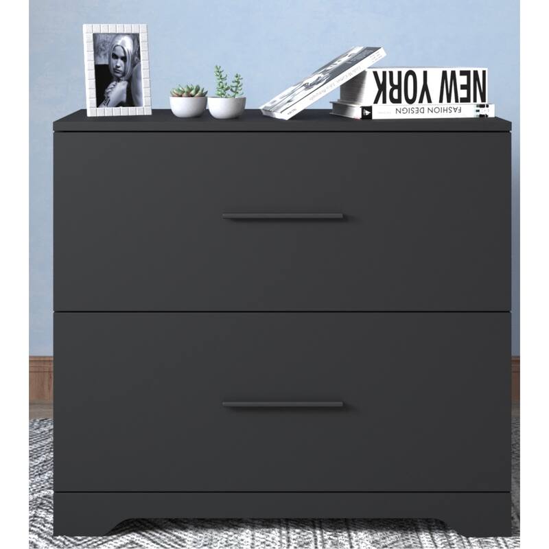 2 -Drawer Lateral Filing Cabinet,Storage Filing Cabinet for Home Office