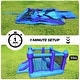 preview thumbnail 5 of 6, 15.3'x 12' Large Bounce House 840D Oxford Inflatable Bouncers for 6 Kids with Blower & Slide - 15.3'x 12'