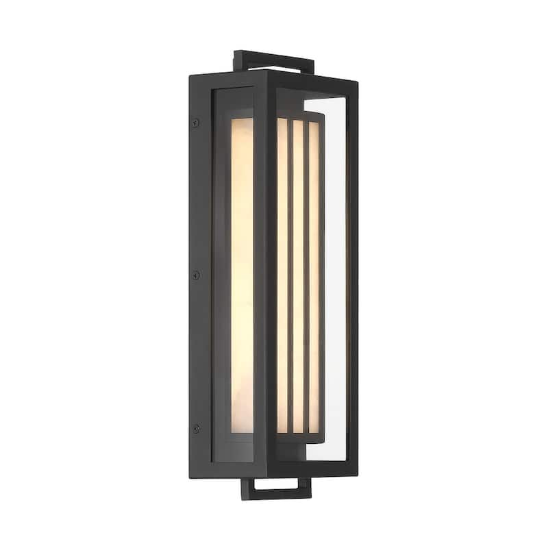 The Great Outdoors 77500-L Eastly 16" Tall ADA LED Outdoor Wall Sconce