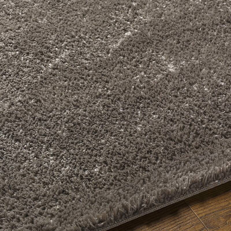 Livabliss Cloudy Solid Plush Area Rug