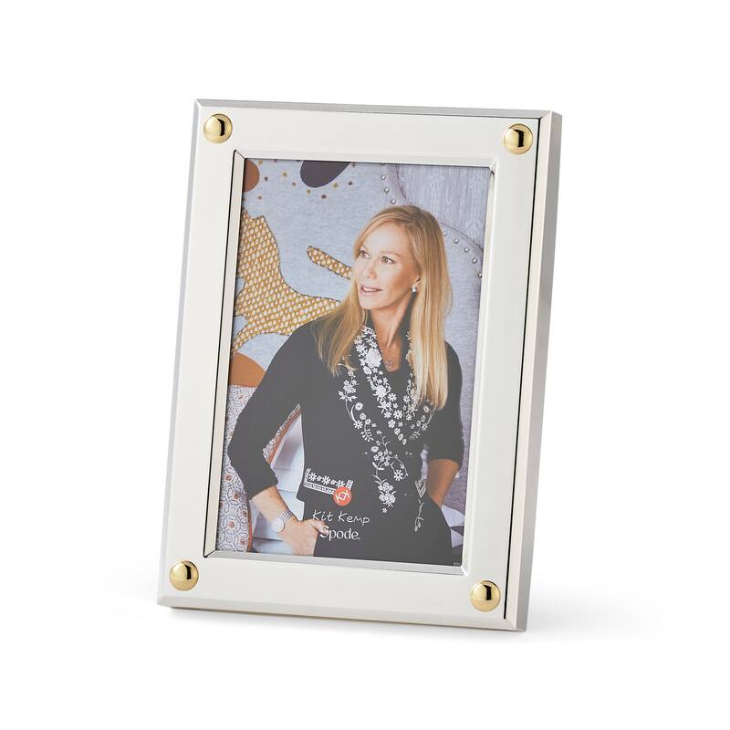 Kit Kemp for Spode Frames Cabochon Photo Frame - 4" x 6"