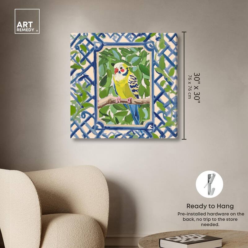 Garden Gate I Canvas by Art Remedy, Gallery Wrapped