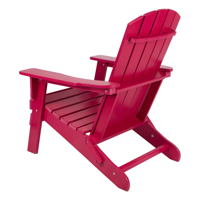 Marina HDPE Poly Weather Resistant Adirondack Chair