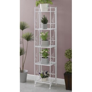 Convenence Concepts Desgns2Go X-Tra Storage 5-Ter Meda Tower, Black