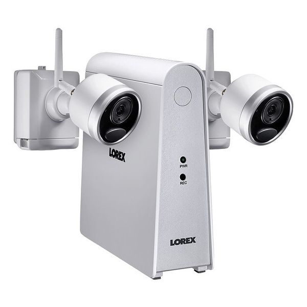 Lorex lhwf16g32c2b 1080p full hd wire-free security system with 2 cameras