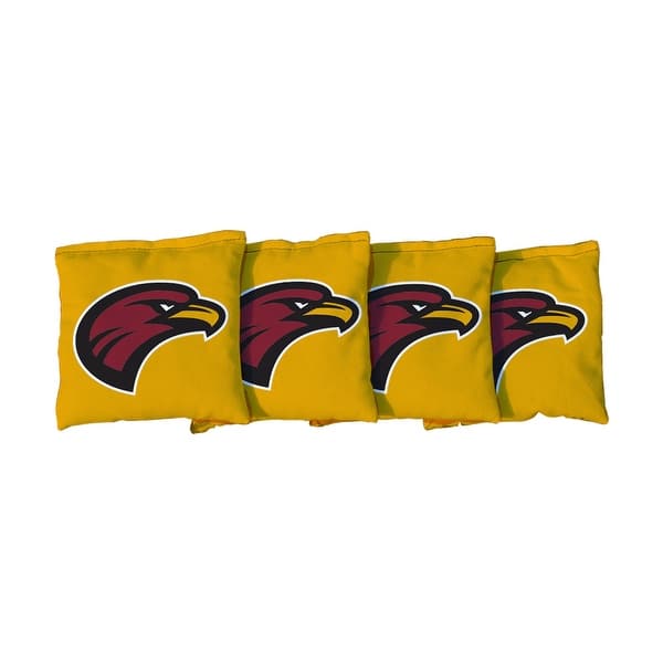 slide 2 of 3, Louisiana Monroe Warhawks Yellow Cornhole Bags All-Weather Resin Filled