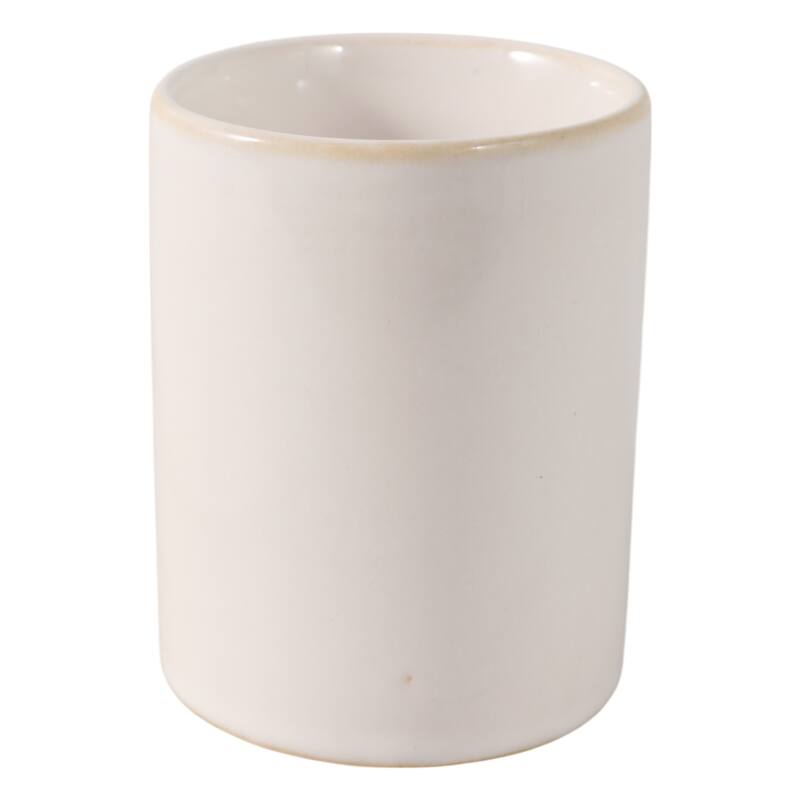 Ceramic Cute Pencil Cup Decorative Flower Office Desk Accessory