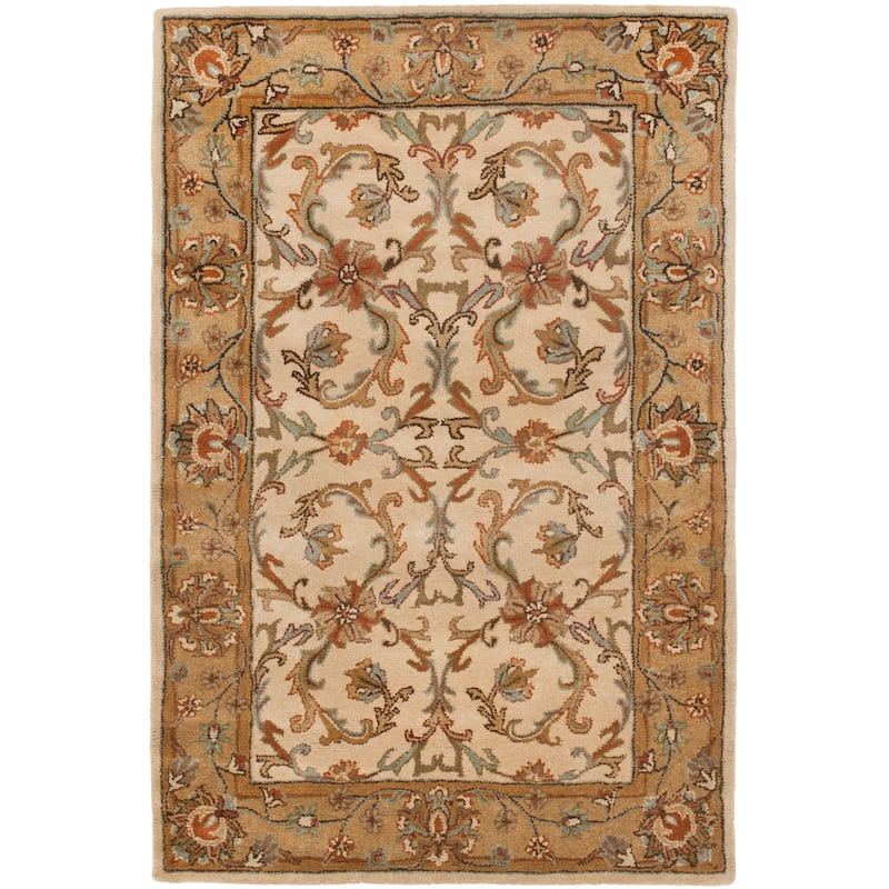 SAFAVIEH Handmade Heritage Annerike Traditional Oriental Wool Rug