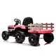 preview thumbnail 65 of 70, Electric Ride-On Tractor and Trailer for Kids, 24V, Bluetooth, Remote Control, and Safety Belt