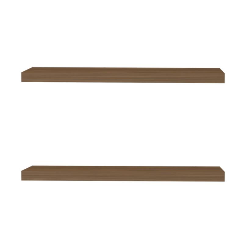 32-Inch Wall-Mounted Floating Shelf Set of Two