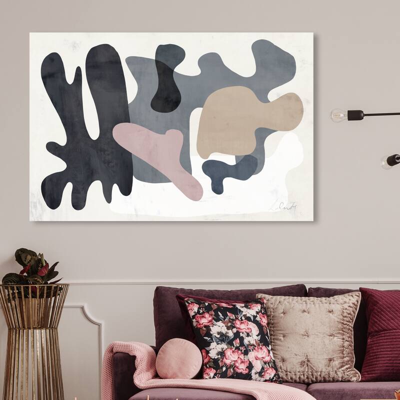 Wynwood Studio Canvas Abstract Veleros en Malaga White and Scandinavian Wall Art Canvas Print - 30 x 45