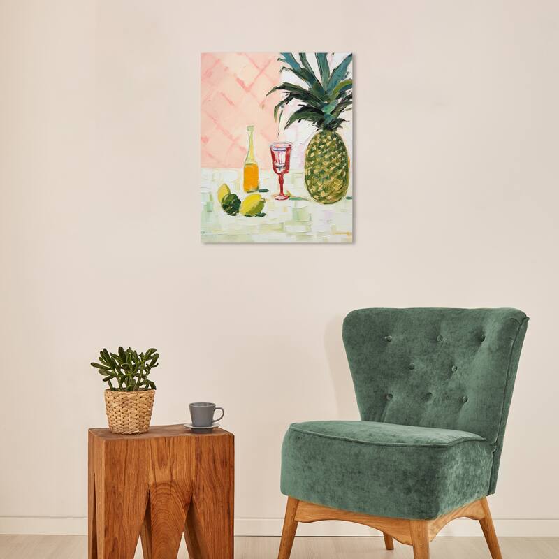 Wynwood Studio Canvas Food and Cuisine Mix with Fruits Green and Rustic Wall Art Canvas Print - 16 x 20