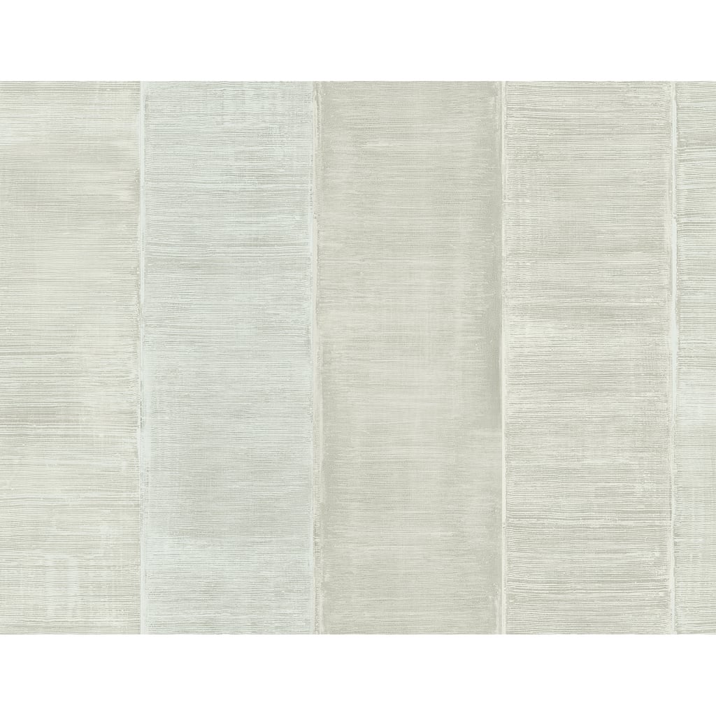 Seabrook Designs Palladium Striped Unpasted Wallpaper