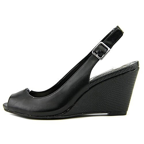 Style & Co. Womens BABETA Leather Peep Toe Casual Strappy Sandals