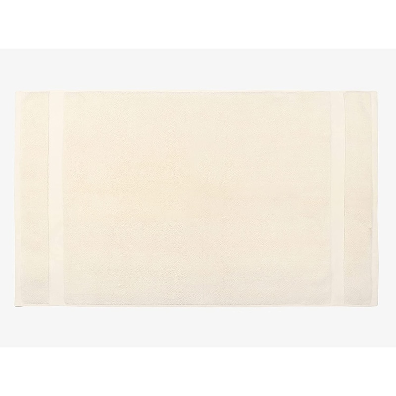 GOTS Certified Organic Cotton Feather Touch Quick Dry 900 GSM Bath Mat, 20"X33"