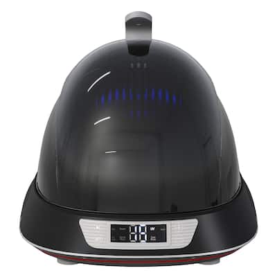 Black Helmet & Cap Care Machine with Steam, UV Light, O₃ ozone