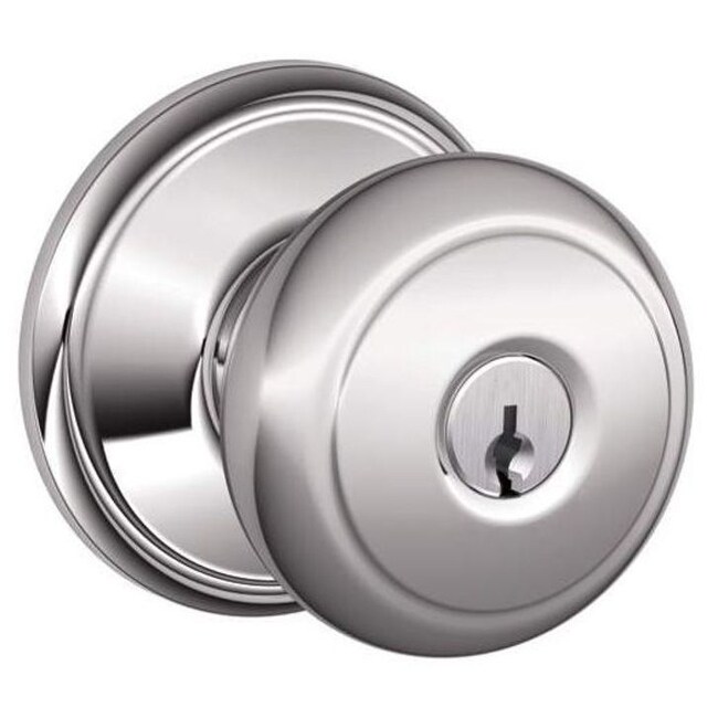 Schlage Andover Keyed Entry Panic Proof Door Knob Set Bed Bath  Beyond  17773529