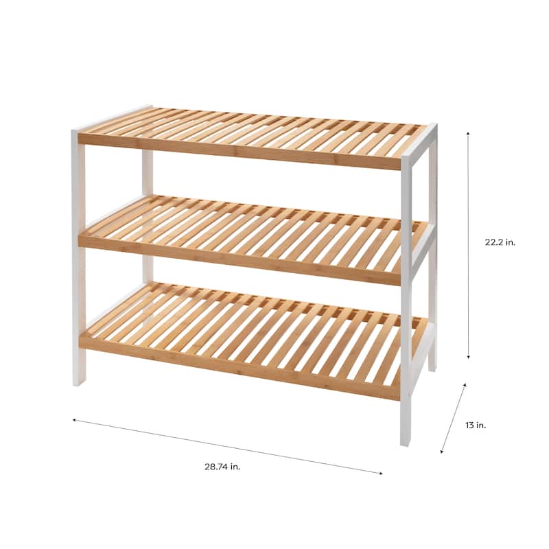 Organize It All Sonora Bamboo Shelf