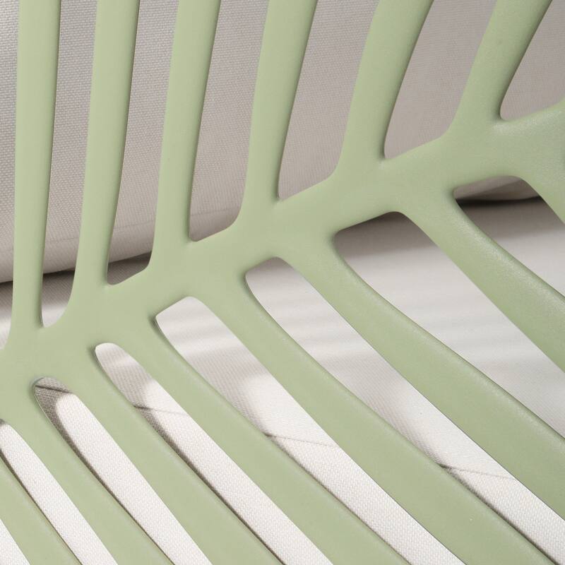 Frond and Form Patio Deep Seating Right Arm Chair with Cushions