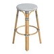 preview thumbnail 51 of 89, Tobias Rattan Round Bar Stool