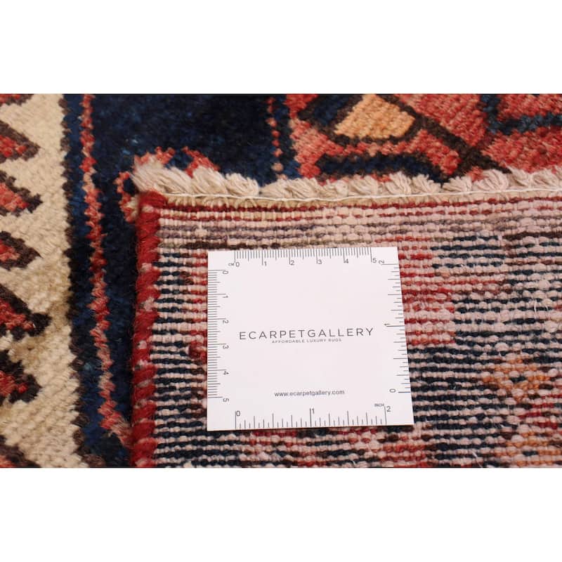 ECARPETGALLERY Hand-knotted Anadol Red Wool Rug - 3'3 x 9'8