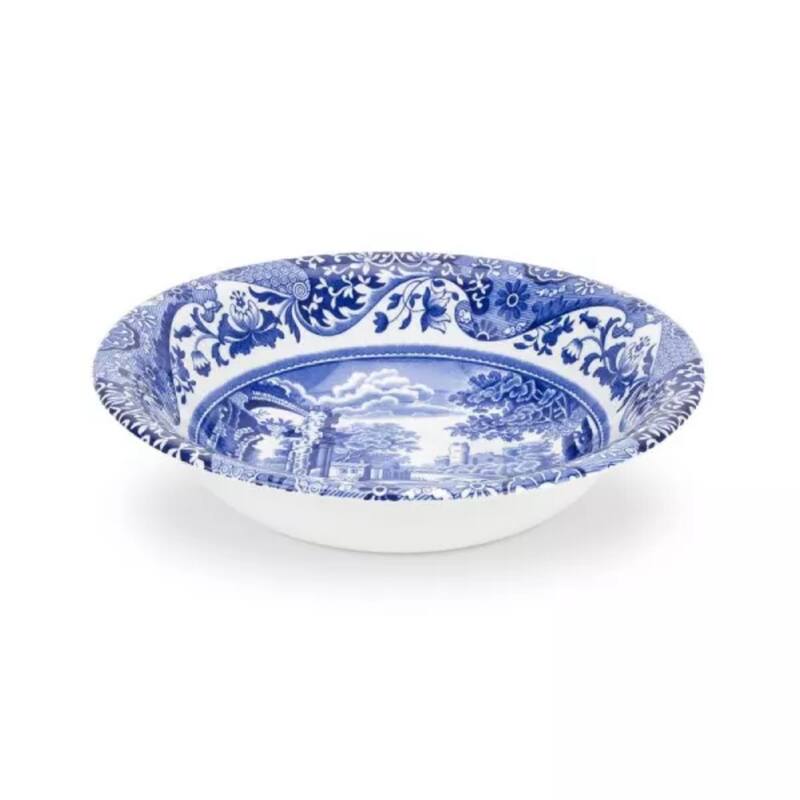 Spode Blue Italian Ascot Cereal Bowl - 8 inch