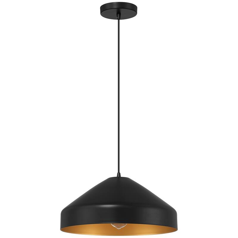 Access Lighting Prism 1 Light Pendant - Matte Black
