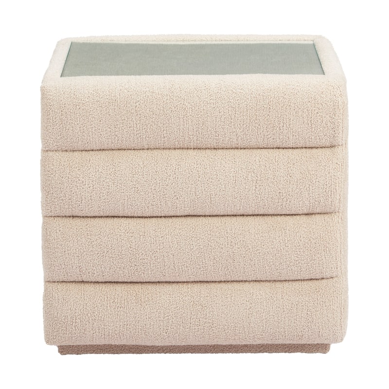 Soffice Nightstand Beige - Beige