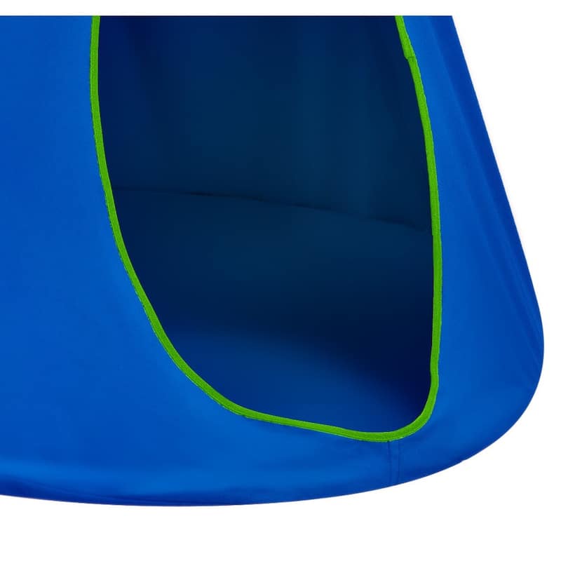 Kids Nest Swing Chair Nook - Hanging Seat Hammock for Indoor Outdoor Use - Great for Children (40 Inch)