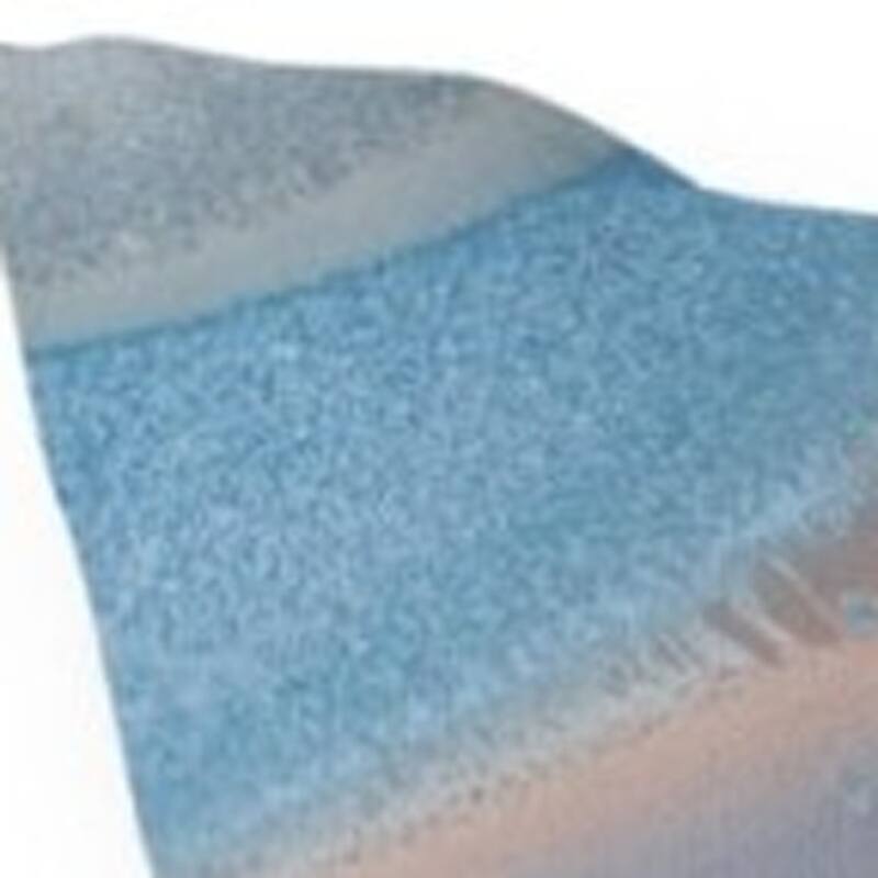 HomeRoots 18" X 18" Blue and Gray Bird Blown Seam Floral Indoor Outdoor Throw Pillow - 18.00' X '18.00' X '5.00