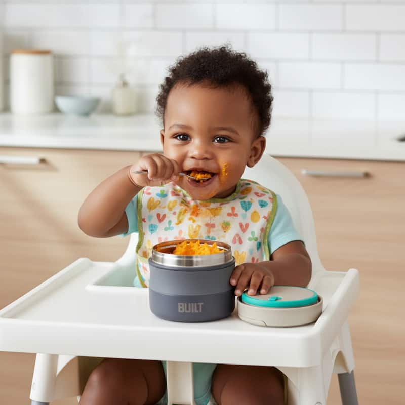 Built 12 oz Wide Mouth Food Jar - 12 oz